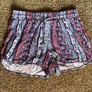 Flowy Patterned Shorts